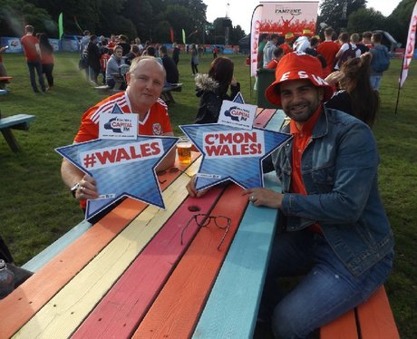 Cardiff Fanzone: Wales v Russia