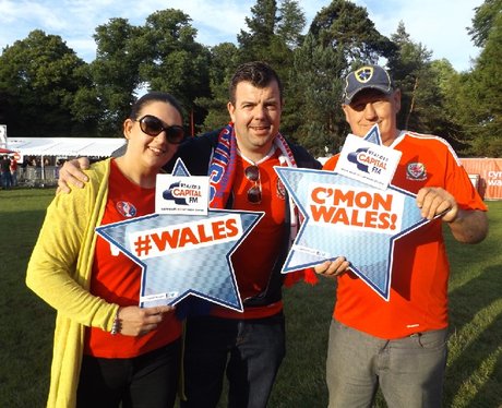 Cardiff Fanzone: Wales v Russia
