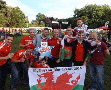 Cardiff Fanzone: Wales v Russia