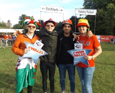 Cardiff Fanzone: Wales v Russia