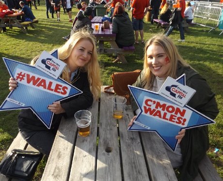 Cardiff Fanzone: Wales v Russia