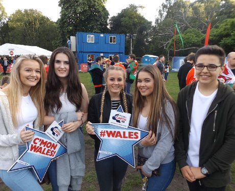 Cardiff Fanzone: Wales v Russia
