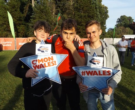 Cardiff Fanzone: Wales v Russia