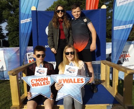 Cardiff Fanzone: Wales v Russia