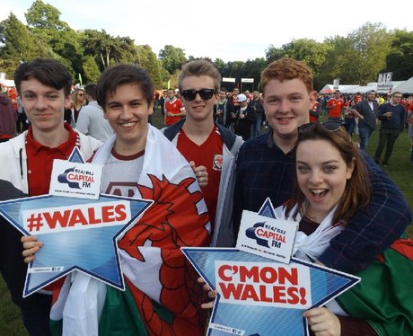 Cardiff Fanzone: Wales v Russia