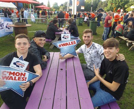 Cardiff Fanzone: Wales v Russia