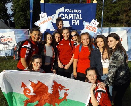 Cardiff Fanzone: Wales v Russia