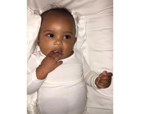 Kim Kardashian posts sweet photo of Saint West