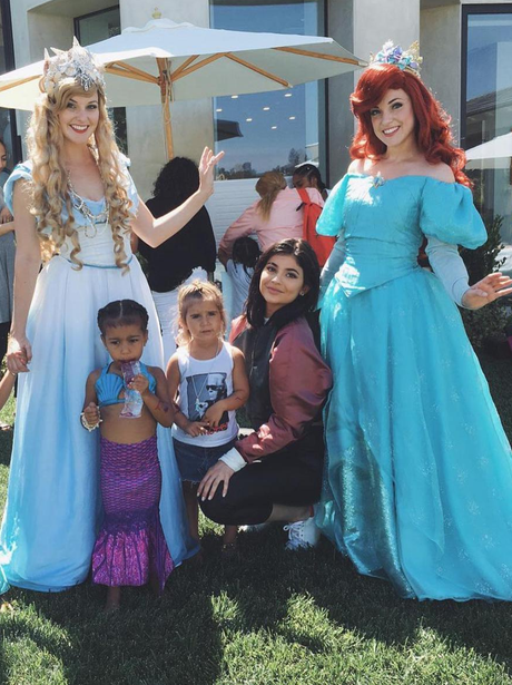Kylie Jenner and the princesses