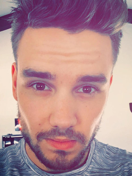 Liam Payne shows off facial hair