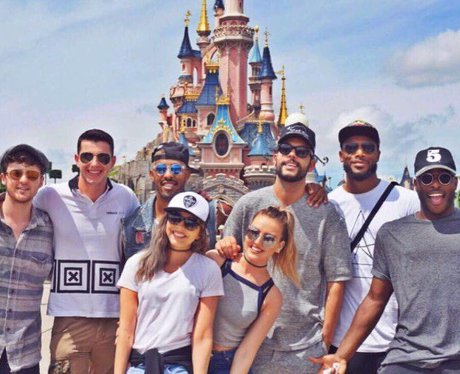 Little Mix enjoy a day at Disneyland Paris