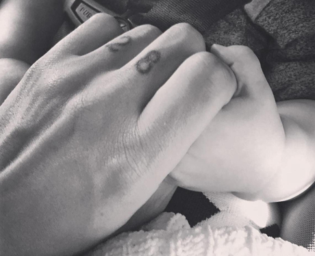 Louis Tomlinson celebrates his first Father's Day
