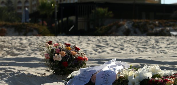 The beach where 30 Britons lost their lives one ye