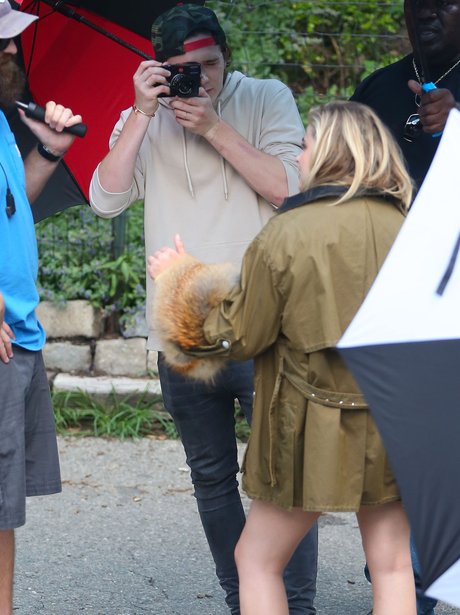 Brooklyn Beckham takes photos of Chloe Grace Moret