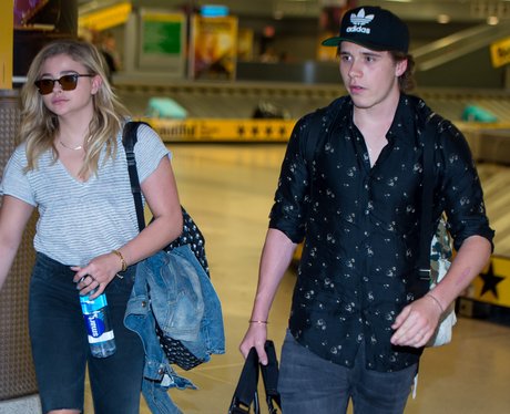 Chloe Moretz and Brooklyn Beckham spotted wearing