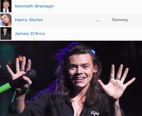 Harry Styles Dunkirk Name