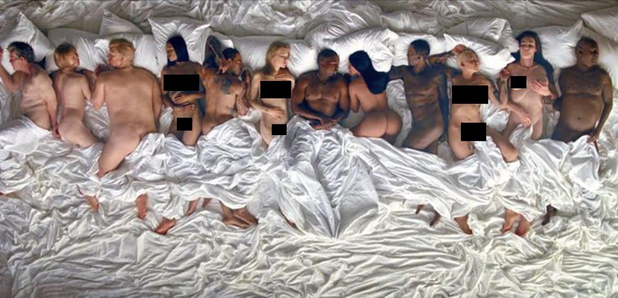 Kanye West 'Famous' Music Video Censored