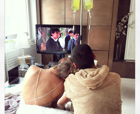 Millie Mackintosh uses IV treatment to recover fro