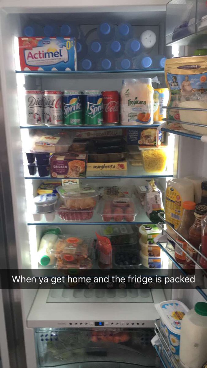 Niall Horan's Fridge