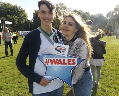 Cardiff Fanzone: Wales v Belgium