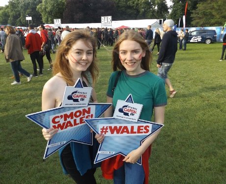 Cardiff Fanzone: Wales v Belgium