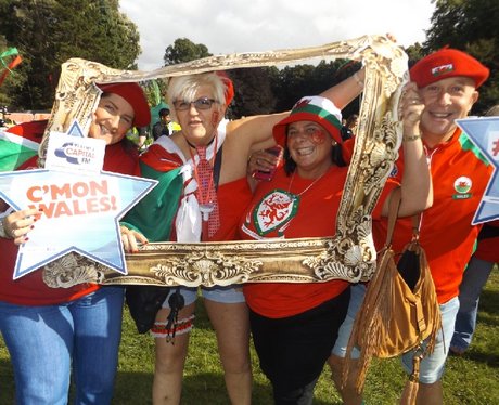 Cardiff Fanzone: Wales v Belgium