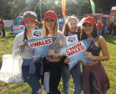Cardiff Fanzone: Wales v Belgium