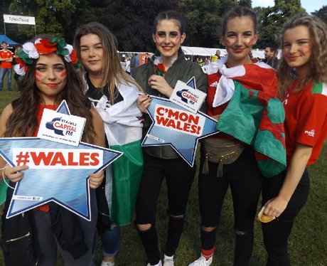Cardiff Fanzone: Wales v Belgium