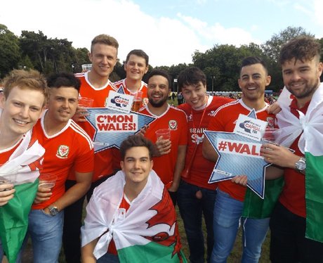 Cardiff Fanzone: Wales v Belgium