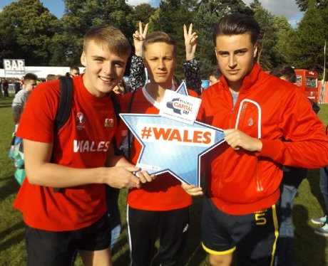 Cardiff Fanzone: Wales v Belgium