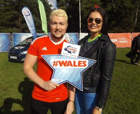 Cardiff Fanzone: Wales v Belgium