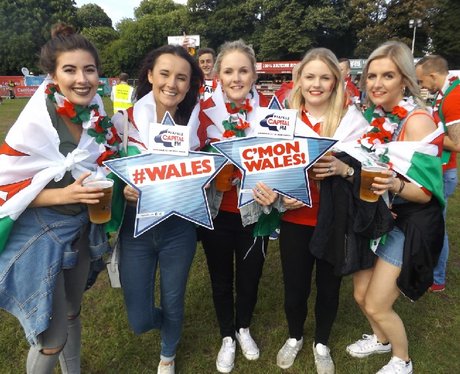 Cardiff Fanzone: Wales v Belgium