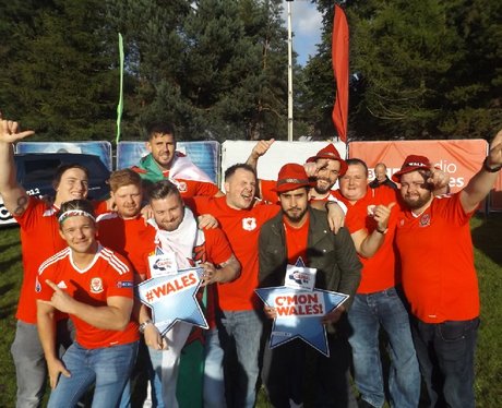 Cardiff Fanzone: Wales v Belgium