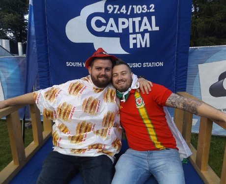Cardiff Fanzone: Wales v Belgium