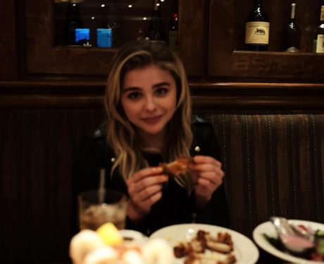 Chloe Grace Moretz enjoys romantic meal for two wi
