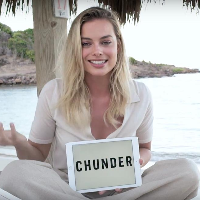 Margot Robbie australian slang