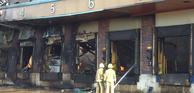 Morrisons Depot Fire Wakefield 3rd July