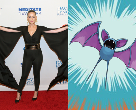 Celebrities as Pokémon