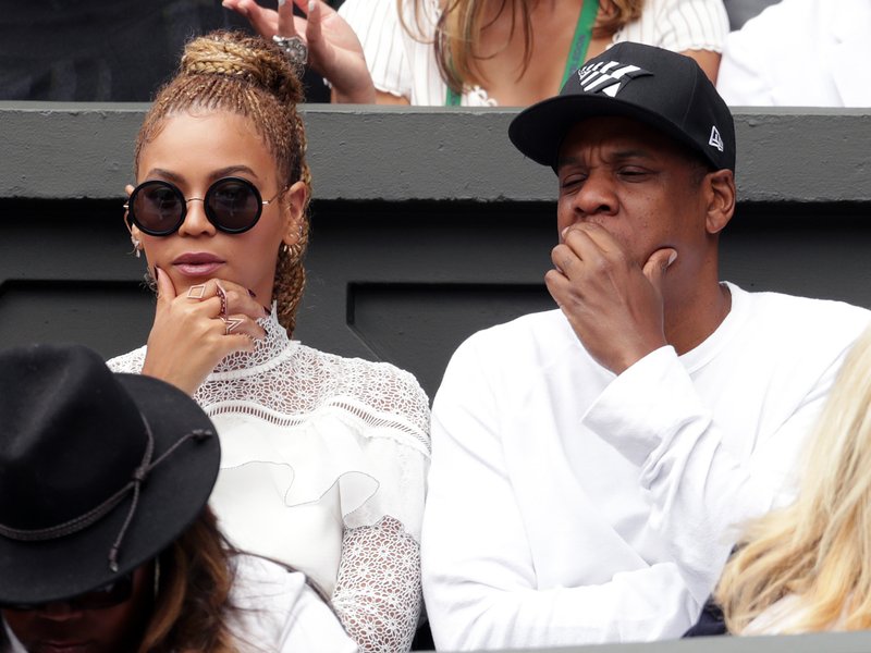 Beyonce & Jay Z at Wimbledon 2016