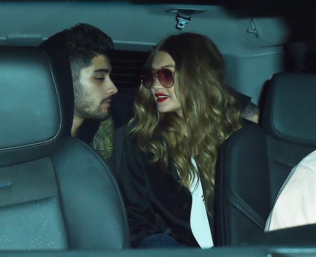 Zayn Malik and Gigi Hadid holding hands