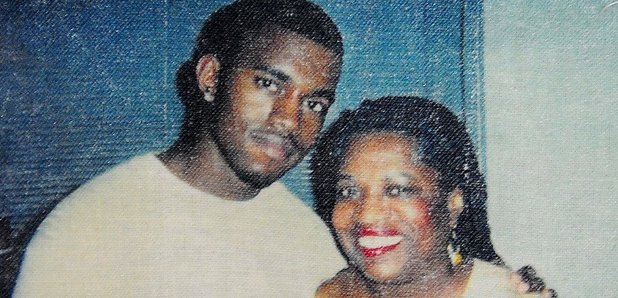Kanye and Mother Donda West