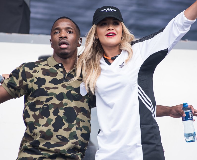 Konan and Rita Ora at Wireless Festival 2016