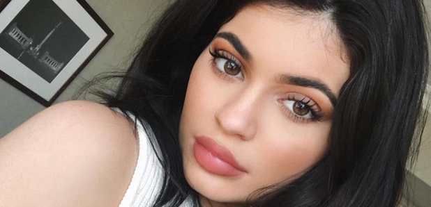 Kylie Jenner selfie with big lips