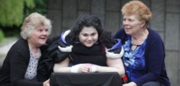 Melanie Hartshorn graduates from Newcastle Uni On