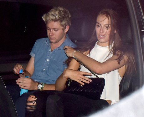Niall Horan & Celine Helene Vandycke leaving Drama