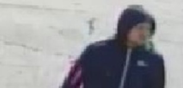 Walsall shop arson CCTV