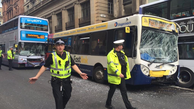 Bus Crash Glasgow