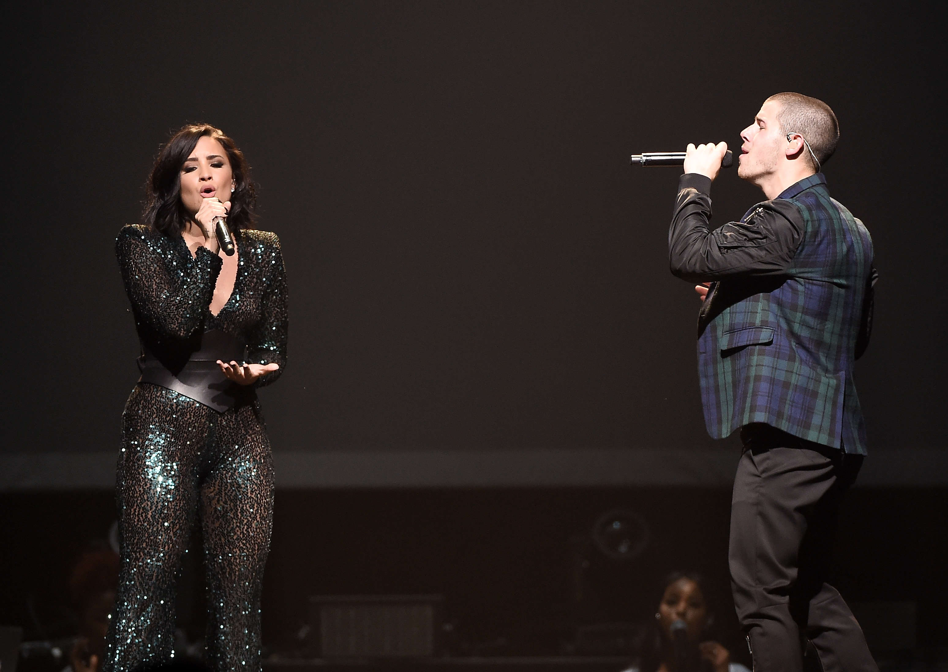 Demi Lovato & Nick Jonas In Concert - Brooklyn, NY