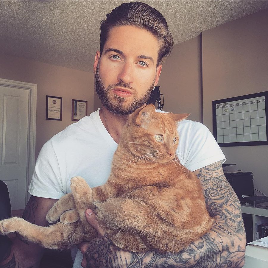 WATCH: Hot Guys Training With Cats Is Definitely Our New Fave Thing ...