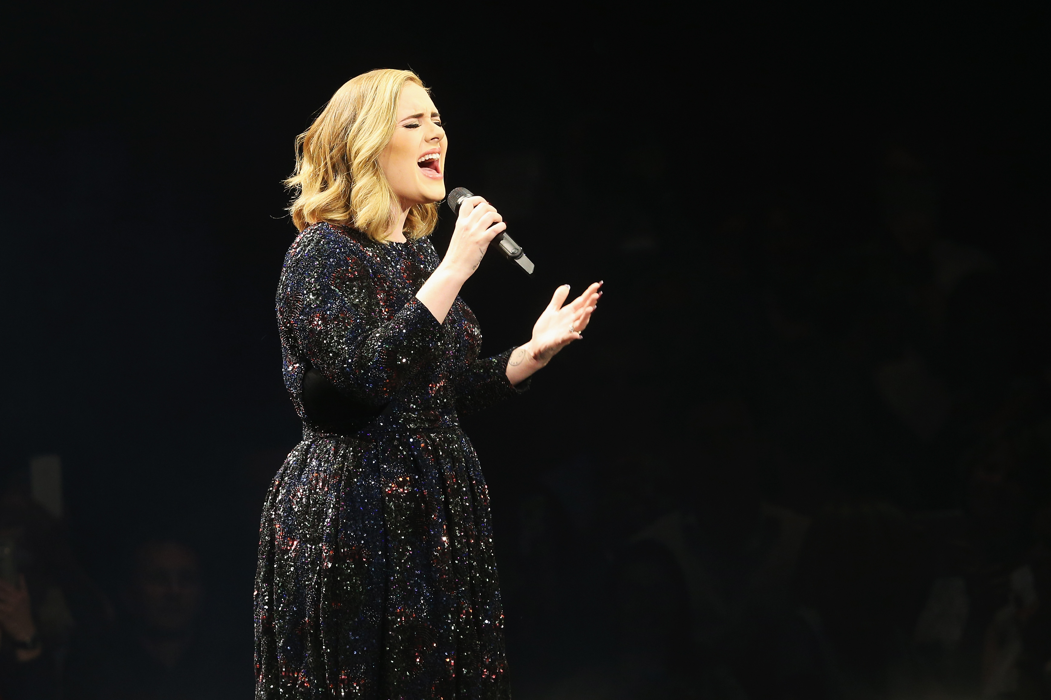 Adele Performs At The Barclaycard Arena, Hamburg